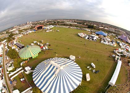 Around the festival