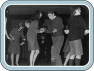 Teenagers dancing