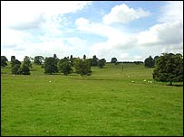 Launde Abbey park
