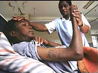 Aids patient