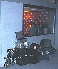the studio
