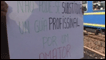 Guias protestam em Cusco