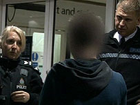 Police at work