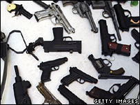 handguns