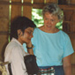 Wendy with one of the locals