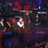 The other members of Take That join Gary on stage.