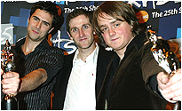 Keane with their award