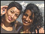 Neela and a flatmate in Thailand