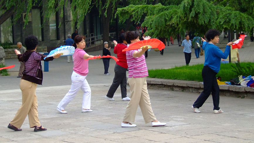 Fan Exersize class.