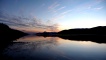 Sunset over the Caledonian Canal.