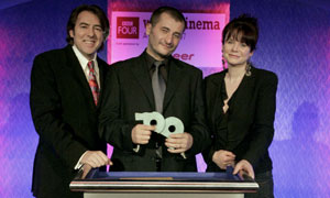Jonathan Ross, Cristi Puiu and Emily Watson (pictured L-R) BBC Four World Cinema Awards 2007
