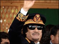 معمر قذافی
