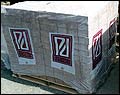 Bricks on a pallet