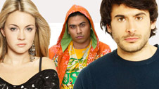 Lacey Turner as Stacey, Ricky Norwood as Fatboy and Marc Elliott as Syed