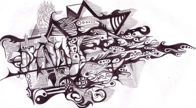 Ink doodle