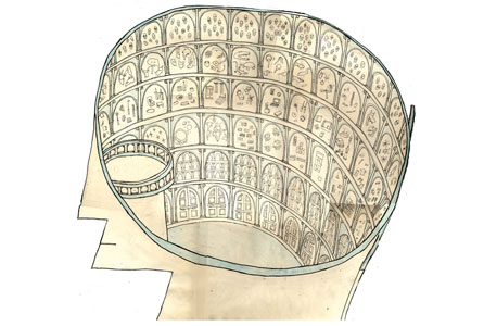 Palas y Meddwl - Memory Palace by Dr Rhys Bevan Jones. Image courtesy of the artist