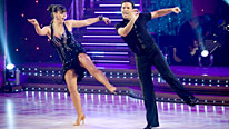 Jill Halfpenny and Darren Bennett