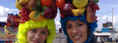 Festival goers