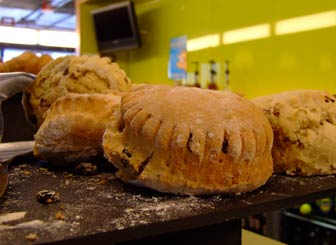 A very big scone.