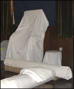 Items under cover for the winter 