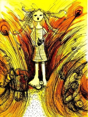 Girl in the field