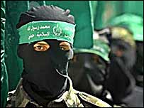 Bir Hamas militanı