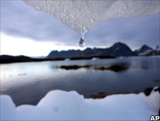 Iceberg melts