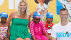 Jodie Kidd and Mark Foster