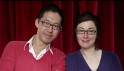 Sue Perkins with her mentor