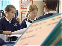 Shannon at school
