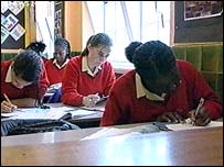 英国中学生
