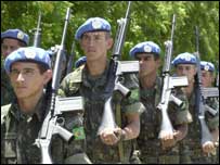 Soldados brasileiros no Haiti