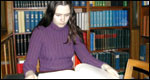 Student studying