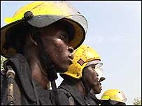 Fire fighters