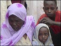 Refugiadas sudanesas