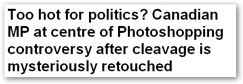 Daily Mail headline