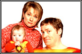 Janice, George and the baby