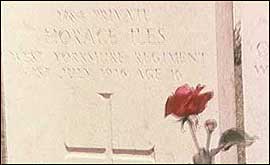 Horace Iles's grave