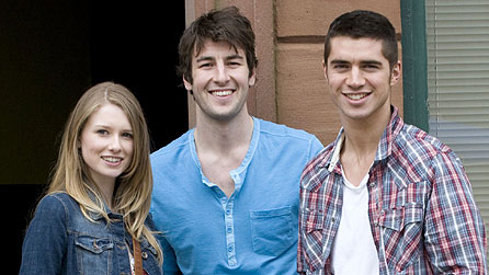 l-r: Lorna Craig, Ryan Smith & Samuel Robertson