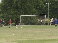 football pitch