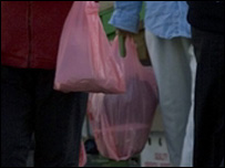 Sacolas plásticas