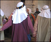 Medieval dancers