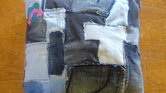 Patchwork denim...