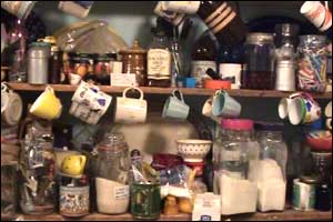 Dirty kitchen