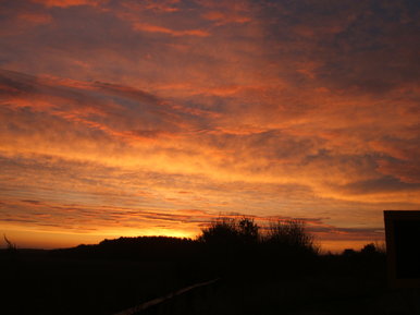 Warm sky