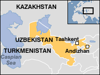 Mapa země