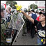 Protesto anti-Chávez na Venezuela