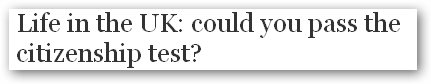 Guardian headline