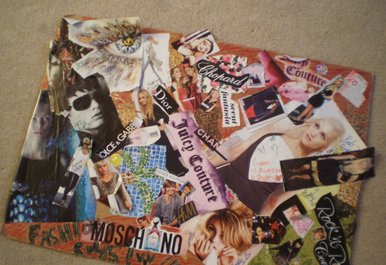 college moodboard