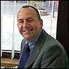 Editor Simon Cornes in his office